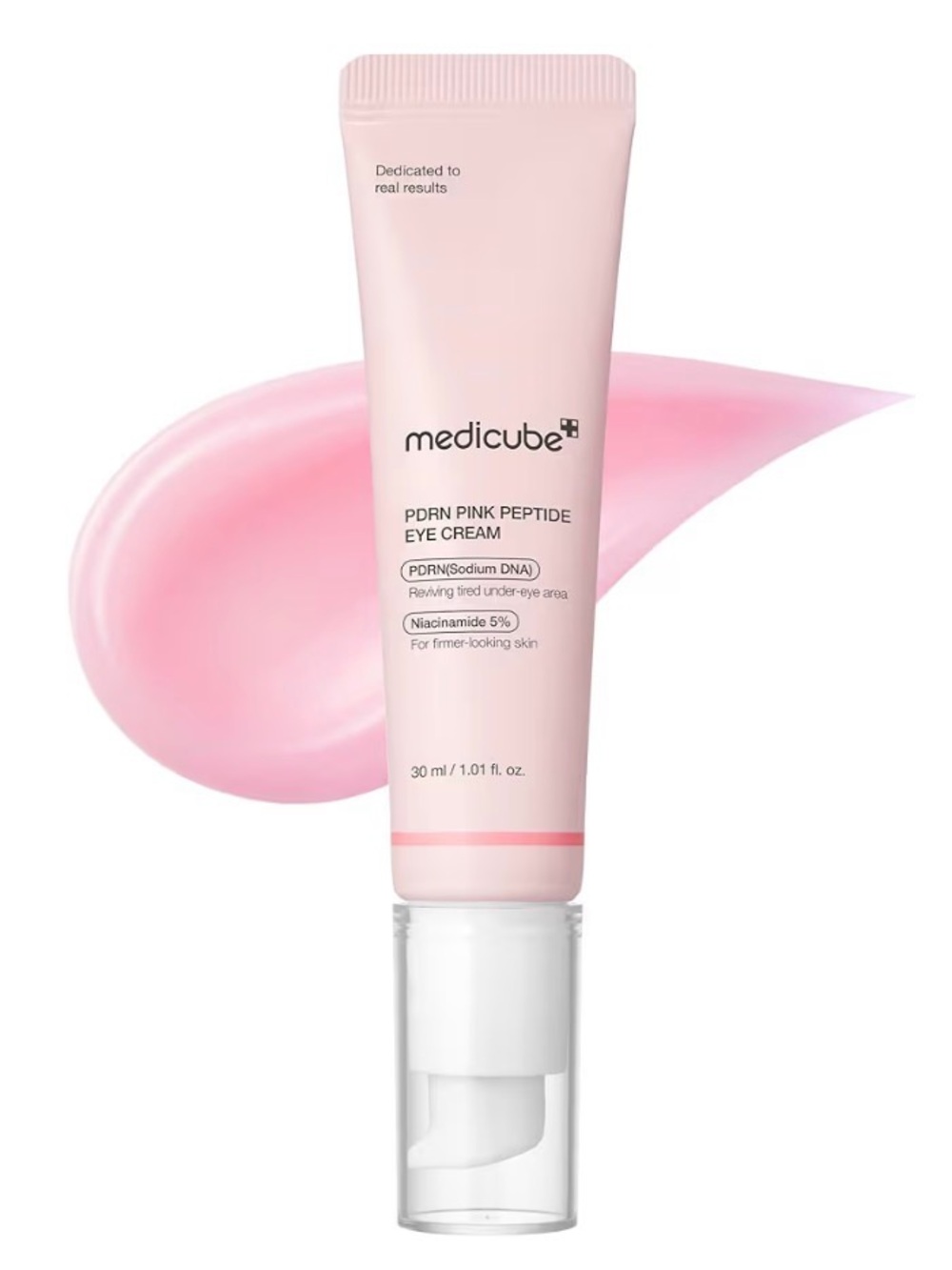 Medicube PDRN Pink Peptide Eye Cream - PDRN for skin revival +5% niacinamide